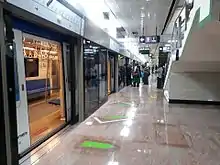 Full-height platform screen doors installed in Chennai Metro's underground stations