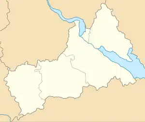 Blahodatne is located in Cherkasy Oblast