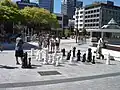 Golden Elms, Cathedral Square, Christchurch, New Zealand