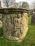 Monument in churchyard of Church of St Peter and St Paul, c.4.5m south of south aisle