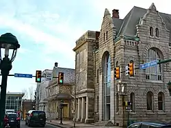 Downtown Chester at 5th and Avenue of the States