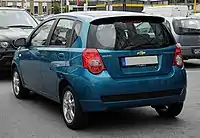 Chevrolet Aveo 5-door hatchback (T250)