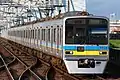 Chiba New Town Railway 9800 series set 9808, formerly Keisei 3700 series set 3738, in July 2021