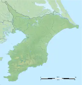 1987 Chiba earthquake is located in Chiba Prefecture