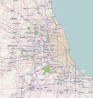 Gold Coast Historic District (Chicago) is located in Chicago metropolitan area