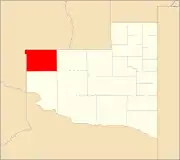 Location of Chical Có Department within La Pampa Province