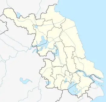 Danyang is located in Jiangsu