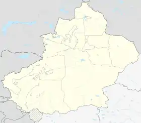 KRY is located in Xinjiang