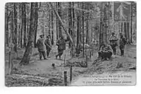 Taken after the fighting at the Col de la Chipotte in August 1914.