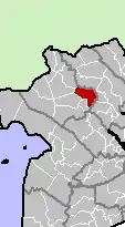 Location in An Giang province