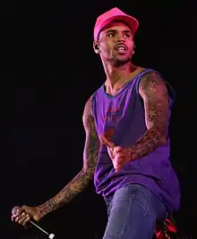 Chris Brown in 2017