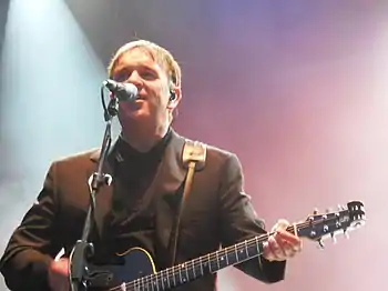 Chris Difford, Squeeze, Rochester Castle Concert July 2011.jpg