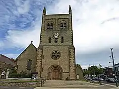 Christ Church, Consett, Durham, 1866, by J A Cory