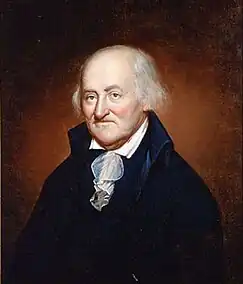 Portrait of Christopher Gadsden, by Fraser, 1819, now in the Gibbes Museum of Art