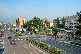 Chiayi, city near the Alishan Forest Railway.