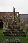 Church Cross in churchyard, 10 metres south of Church of St Andrew