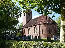 Thirteenth century church in Jistrum