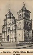 Church of La Recolección in 1936.