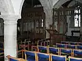 The interior of the Church.