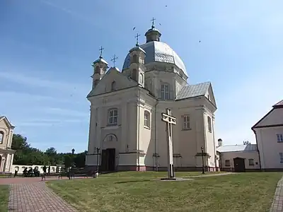 Church of the Holy Trinity in the Liškiava Monastery, completed in 1741