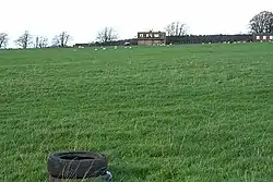 Two World War II air traffic control buildings, 620m west and 560m WSW of Whitewall Corner, on the former airfield of RAF Culmhead, Trickey Warren