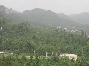 Ciales, Puerto Rico view from Paseo Lineal Juan Antonio Corretjer