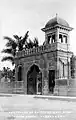 Entrance of the palace, photo of 1920.