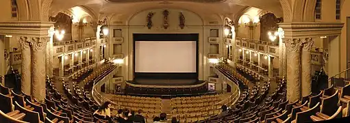 Cinema Odeon auditorium in Florence