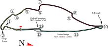 Circuit Gilles Villeneuve (last modified in 1996)