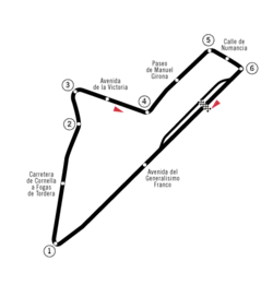 Pedralbes street circuit