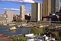 Circular Quay (the quay itself is located in St James parish, while the land this photo was taken from is in the Parish of St Philip)