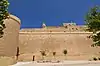 Curtain wall linking St John Demi-bastion to St Michael Bastion - Citadel