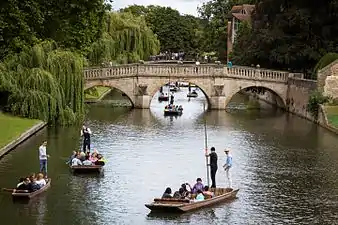 Clare Bridge, over the River Cam