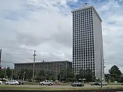 Clark Tower, the tallest building in East Memphis