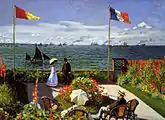 Claude Monet, Terrace at Sainte-Adresse, purchased from Agnew's by The Metropolitan Museum of Art, New York, 1967.