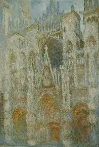 La Cathédrale de Rouen. Le portail, soleil matinal; harmonie bleue1892–1893Musée d'OrsayParis, France