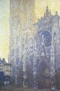 Rouen Cathedral, Facade and Tour d'AlbaneI, dull day1892–1894Beyeler MuseumRiehen, Switzerland