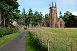 Closeburn Church and Gatepiers