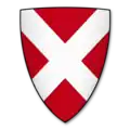 Neville arms on old-style shield