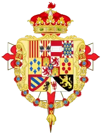 Coat of Arms of Infante Francisco de Paula of Spain