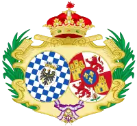 Isabel Fernanda's coat of arms