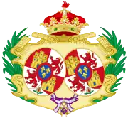 Coat of arms as a married woman(1860-1875)