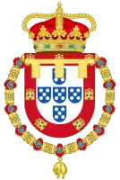 Coat of arms as a Knight of the Golden Fleece