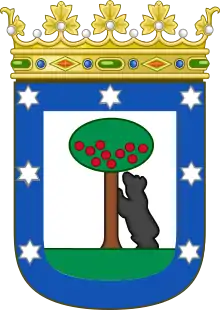 The coat of arms of Madrid