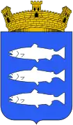 Coat of arms of Mandal(1921-2019)