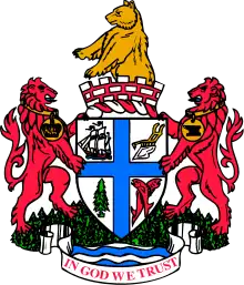 Coat of arms of New Westminster