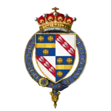 Arms of William de la Pole, 1st Earl of Pembroke (sixth creation)