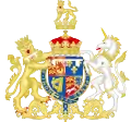 Coat of arms of Prince Frederick as Duke of Edinburgh