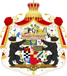 Achievement of the Duchy of Anhalt