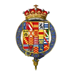 Quartered Arms of Sir William Herbert, 3rd Earl of Pembroke (tenth creation)